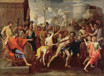 Camillus a školník z Falerii, c. 1635-40